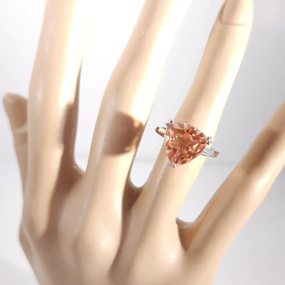 Morganique Triplet Quartz Ring Size 7